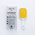 Janeke Superbrush  щітка для волосся  біло-жовта, фото 7