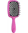 Janeke Superbrush щітка для волосся рожева з чорним, фото 3