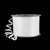 Стрічка поліпропіленова біла для кульок 5 мм - 90 м