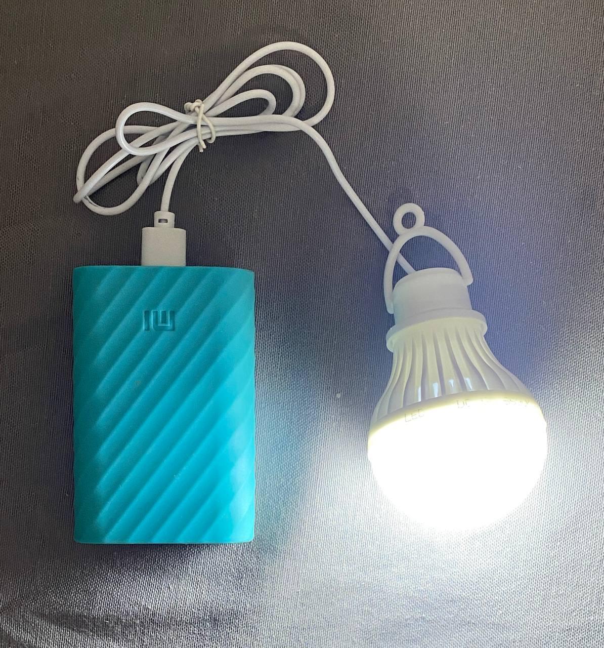 Портативна LED лампа з USB 7W 6500K