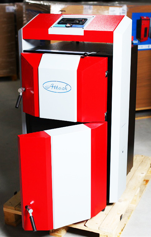 25 кВт Котел піролізний твердопаливний  ATTACK DP 25 Standard