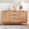 Комод 160 см з масову дуба "К-8" 1600х450х850 мм, фото 2