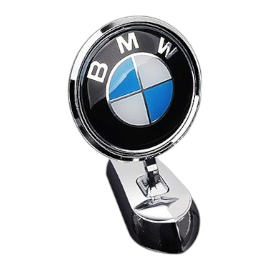 Емблема приціл BMW (металева LUXE версія) Хром 140г (на скотчі), фото 1