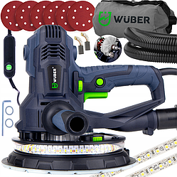 Шліфмашина для стін Wuber 1400Вт 180мм (Польща)