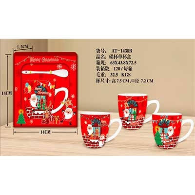 Новорічний посуд, текстиль