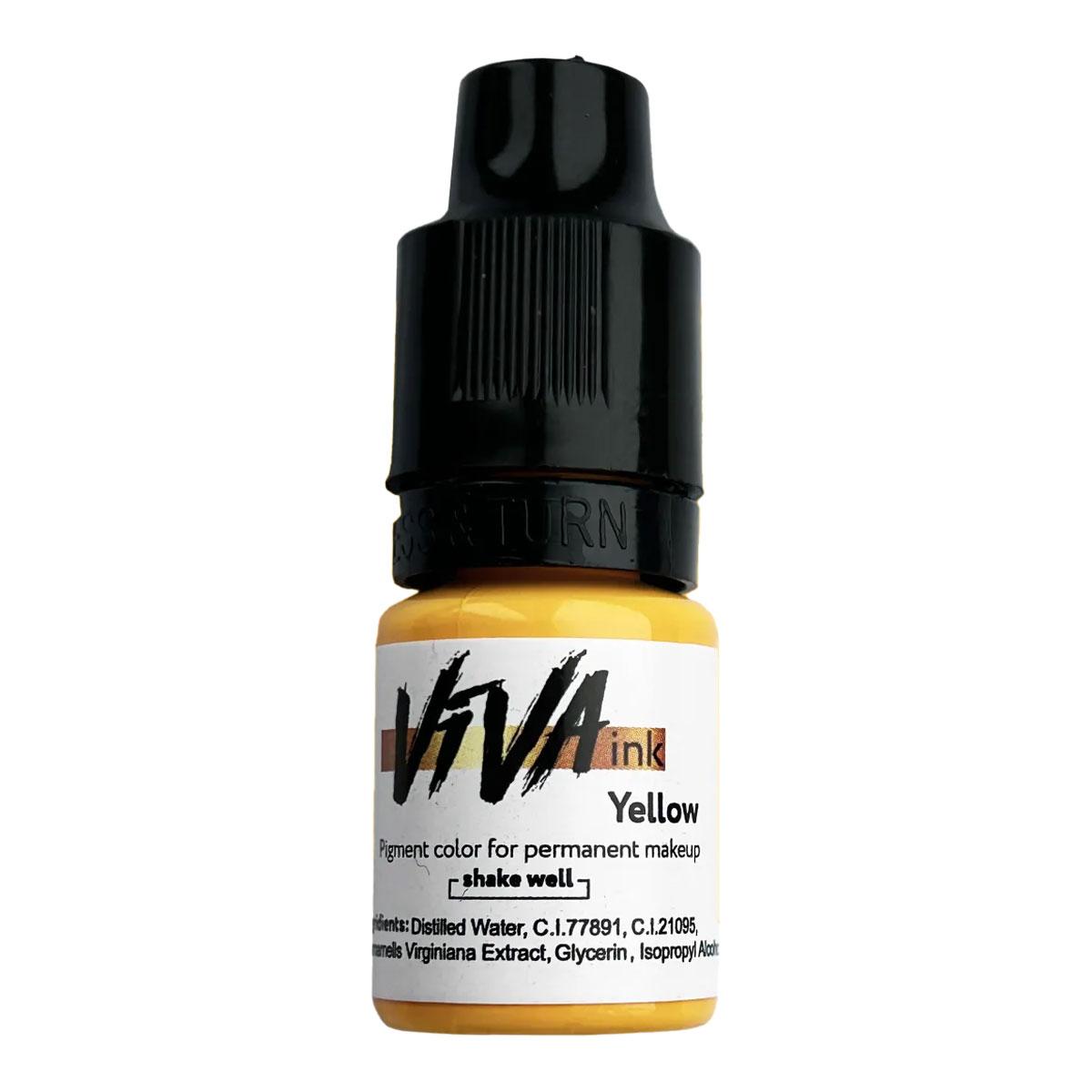 Пігмент для татуажу VIVA ink Corrector #3 Yellow, 6 мл