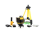 Акумуляторний лазерний нівелір DeWalt DCLE34031N 3D-4D рівень (24V, 5AH). АКБ рівень  Деволт, фото 4