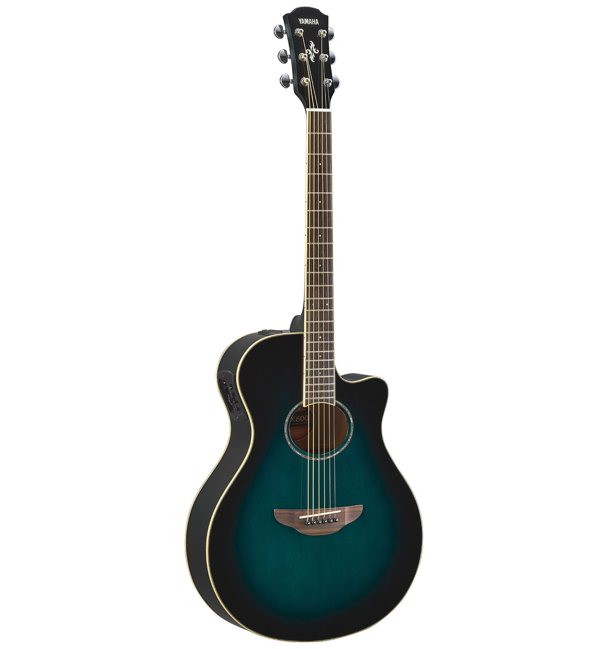 Електро-акустична гітара YAMAHA APX600 (ORIENTAL BLUE BURST), фото 1
