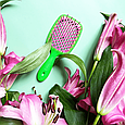 Janeke Superbrush щітка для волосся салатова-рожева, фото 6
