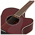 Електро-акустична гітара YAMAHA CPX600 (ROOT BEER), фото 4