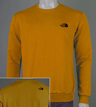 Світшот тринитка The North Face 8421с (Уп.4шт M-XXL), Гірчиця