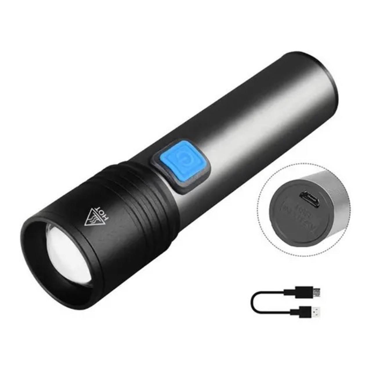 Ліхтарик ручний BL-K13 USB CHARGE, фото 1