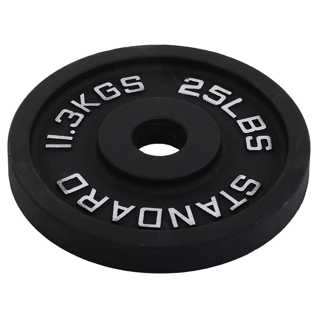 Млинці диски сталеві пофарбовані 50 мм STANDARD SC-80103-25LB (1 шт х 11,3 кг)