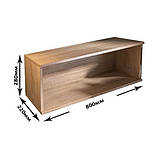 Навісна полиця ПЛН-2 Лайт, Дуб Сонома, фото 5