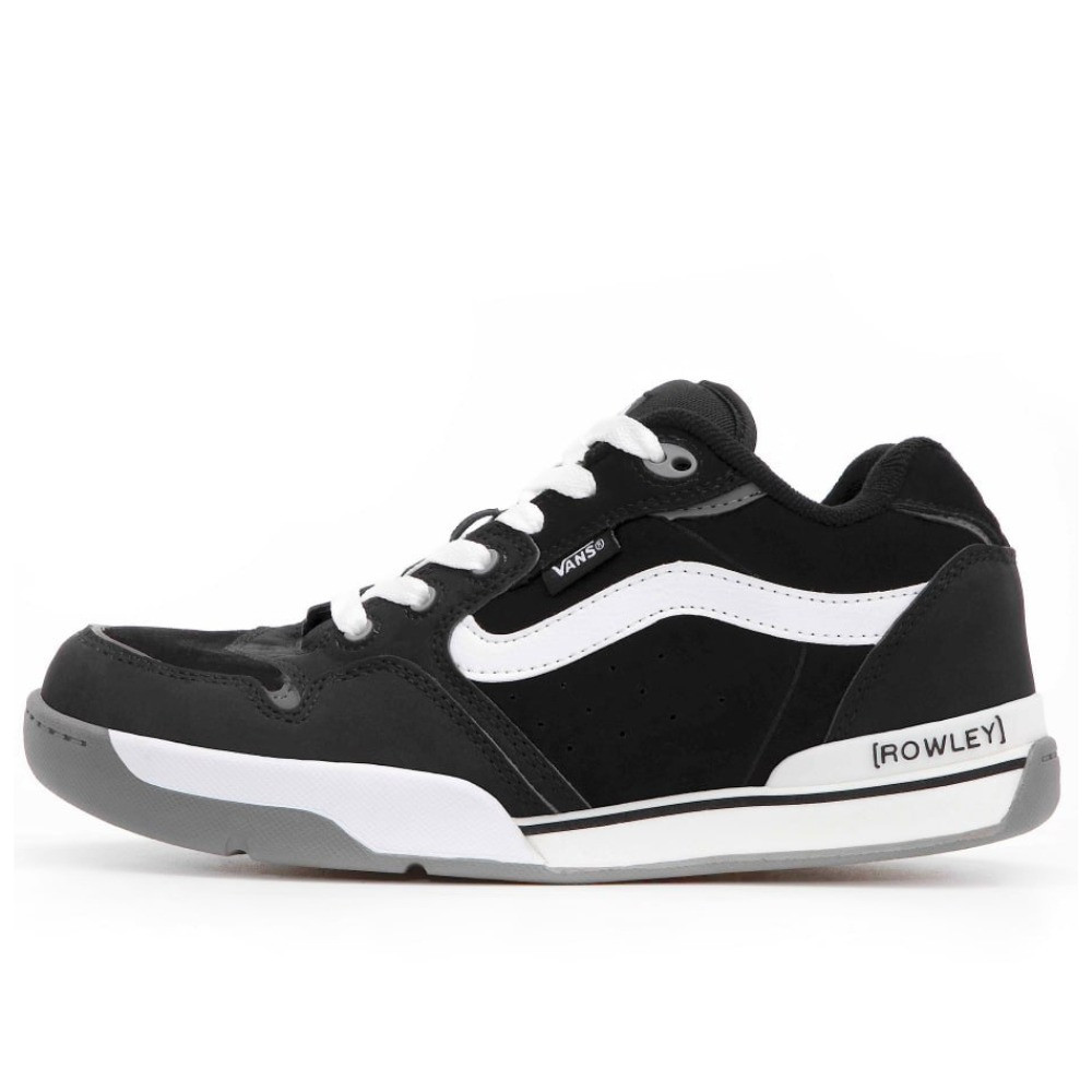 Чоловічі / жіночі кеди Vans Rowley XLT Clu Black White VN000CTMBA2, кросівки ванс ровлей чорно-білі