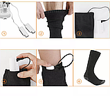 Шкарпетки з підігрівом і блоком живлення, фото 2