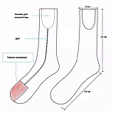 Шкарпетки з підігрівом і блоком живлення, фото 4