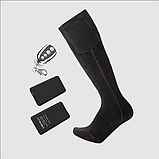 Шкарпетки з підігрівом і блоком живлення на дистанційному керуванні 36-40 розмір, фото 4