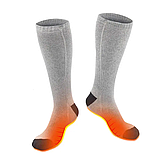 Шкарпетки з підігрівом без блока живлення ZBHSWZ01 сірі, фото 2