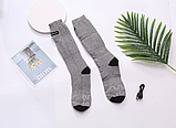 Шкарпетки з підігрівом без блока живлення ZBHSWZ01 сірі, фото 3
