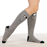 Шкарпетки з підігрівом без блока живлення ZBHSWZ01 сірі, фото 7