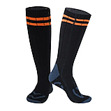 Шкарпетки з підігрівом і блоком живлення чорні на дистанційному керуванні KC-S0029, фото 6