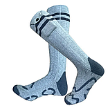 Шкарпетки з підігрівом ZBHSWZ07 сірі з блоком 4000, фото 2