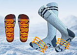 Шкарпетки з підігрівом ZBHSWZ07 сірі з блоком 4000, фото 4