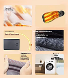 Шкарпетки з підігрівом ZBHSWZ07 сірі з блоком 4000, фото 5