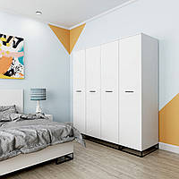 Шафа Art in Head Ascet 900x2000x590 Білий діамант  Безкоштовна Доставка