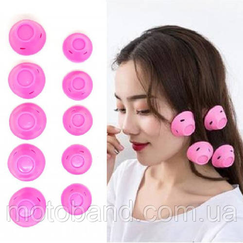 Бигуди силиконовые Magic Curler. Набор DX-843 10 шт. (ID#2342998467 ...