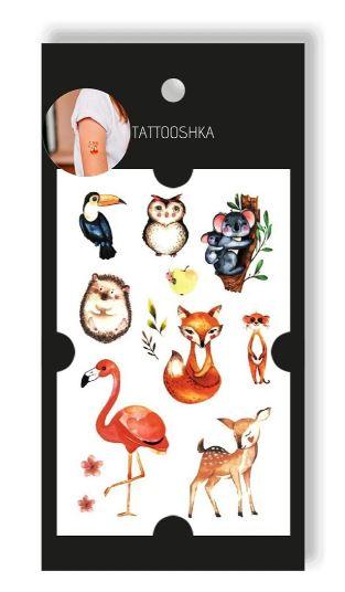 Тату Коала і 7 звіряток 12х7 см
