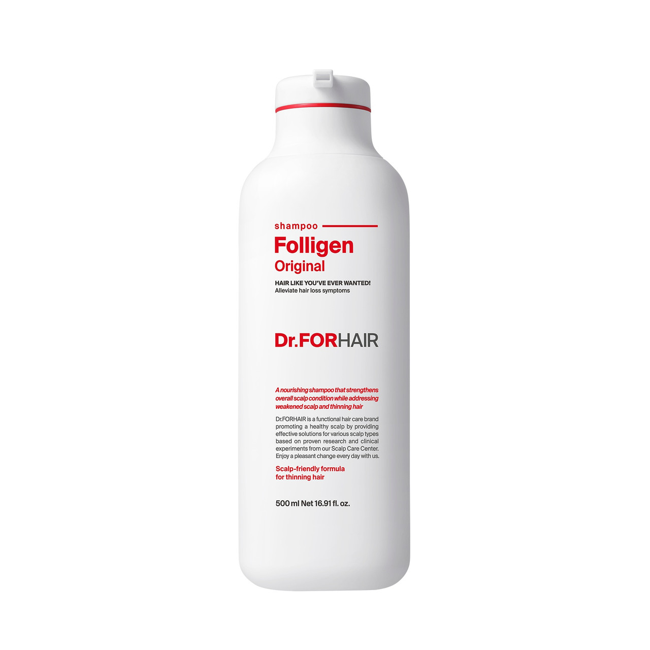 Шампунь із ліпосоми проти випадіння волосся Dr.Forhair Folligen Shampoo 500 мл