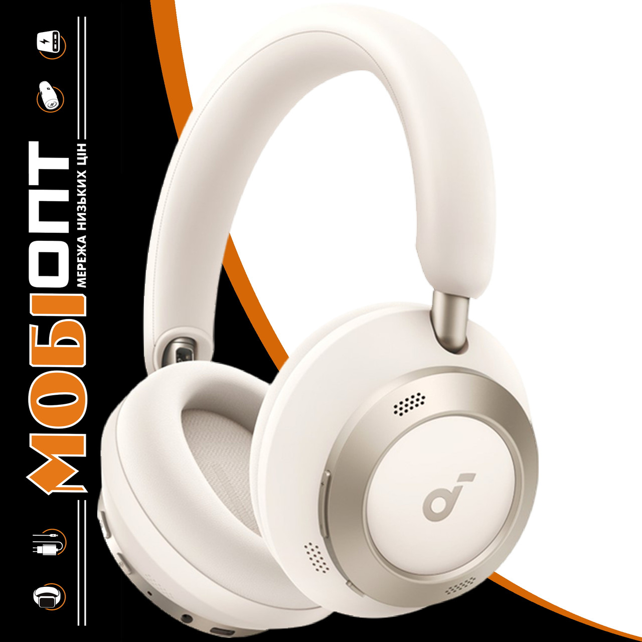 Bluetooth Stereo Anker SoundCore Space One Pro White (A3062G21) UA
