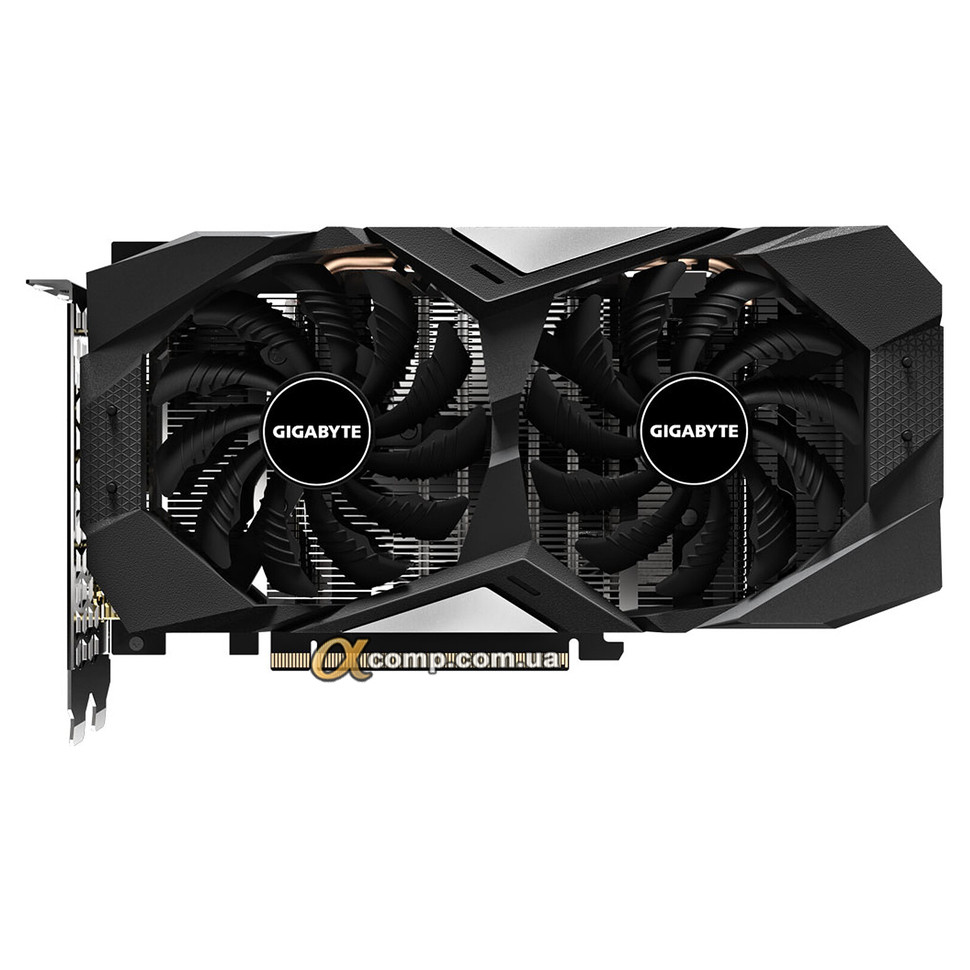 Відеокарта Gigabyte GTX1650 (4Gb • GDDR5 • 128 bit • DVI • HDMI • DP) GV-N165SWF2OC-4GD БВ