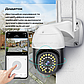 Вуличний ip камера відеоспостереження C18 TUYA wifi 360/90 3.0mp поворотна з віддаленим доступом, фото 6