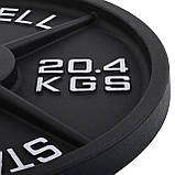 Млинці диски сталеві фарбовані 50 мм STANDARD SC-80103-45LB (1 шт х 20,4кг), фото 4