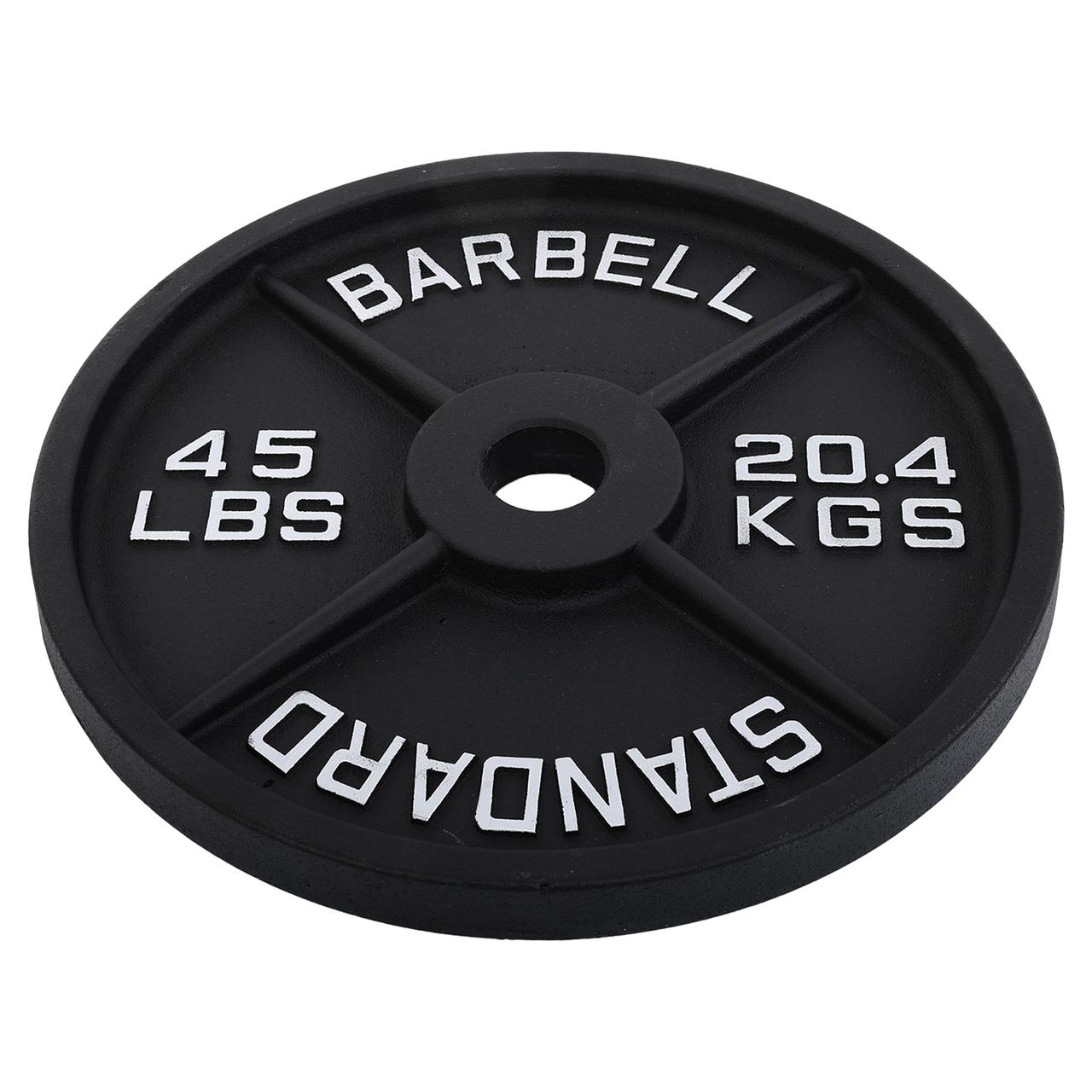 Млинці диски сталеві фарбовані 50 мм STANDARD SC-80103-45LB (1 шт х 20,4кг)