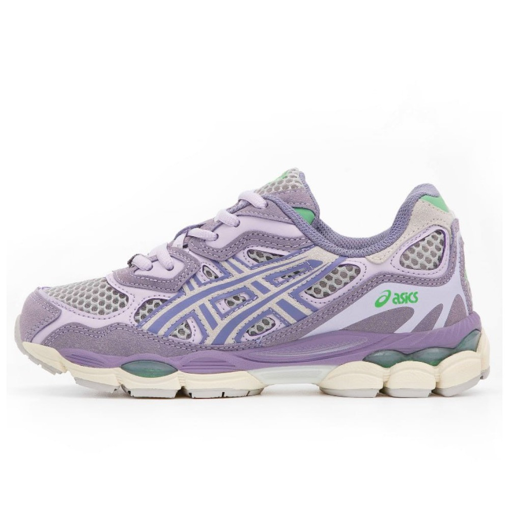 Жіночі кросівки Asics Gel-NYC Cement Grey Ash Rock 1203A372-021 Violet Purple, фіолетові кросівки асікс гель нік