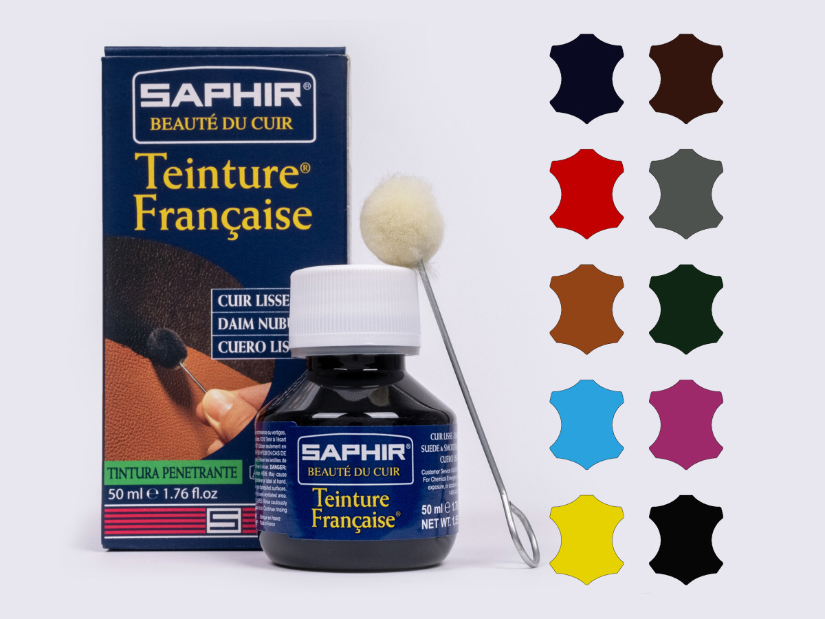 Фарба для відкритих типів шкір Saphir Teinture Francaise, 50 мл,(0812), фото 1