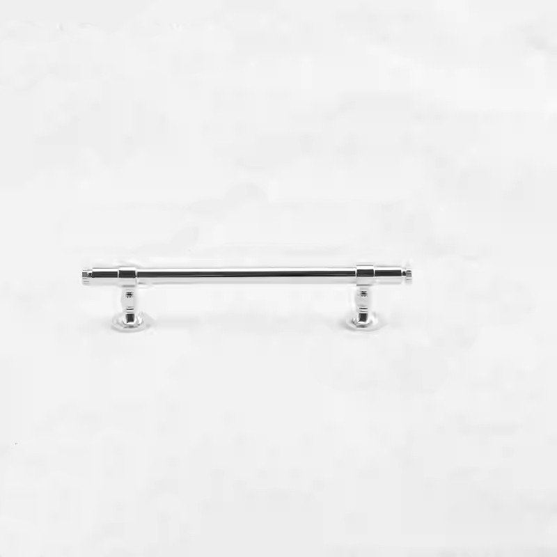 Ручка-скоба Modern Bauhaus сучасний баухаус OL-1793-178-128 CHROME блискучий хром 128 мм