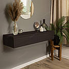 Підвісний туалетний столик для макіяжу, настінний косметичний столик з двома висувними ящиками, фото 5