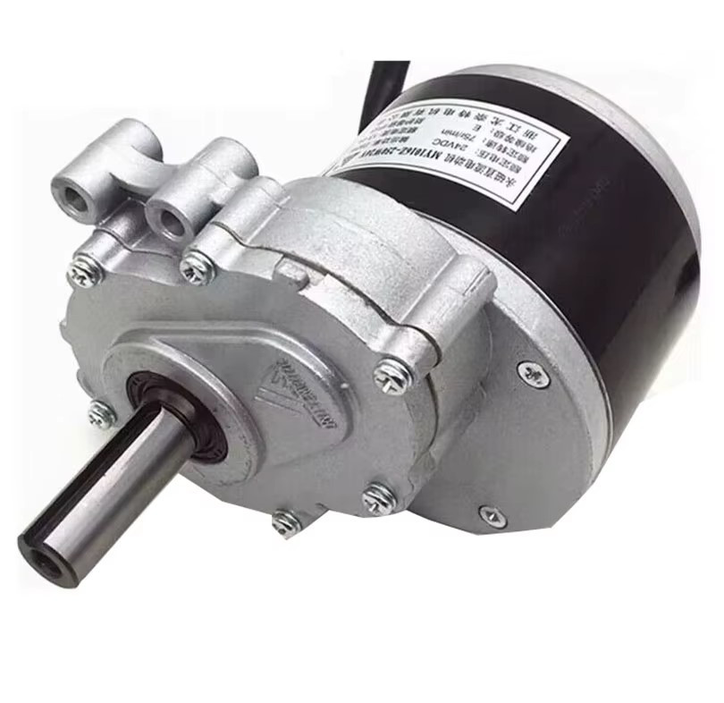 Електромотор 24V 350W 120 rpm низькообертовий, фото 1