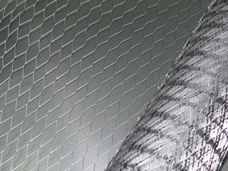 Сітка простьобана 17х40х0,5 (1000х10000) 0,5 мм (Чорна)