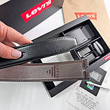 Набір ремінь і дві пряжки в подарунковій коробці Levis (517), фото 5