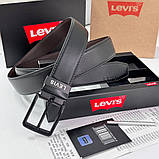 Набір ремінь і дві пряжки в подарунковій коробці Levis (517), фото 6
