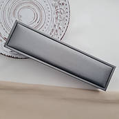 Коробочка для браслета сіра з дизайнерського текстилю