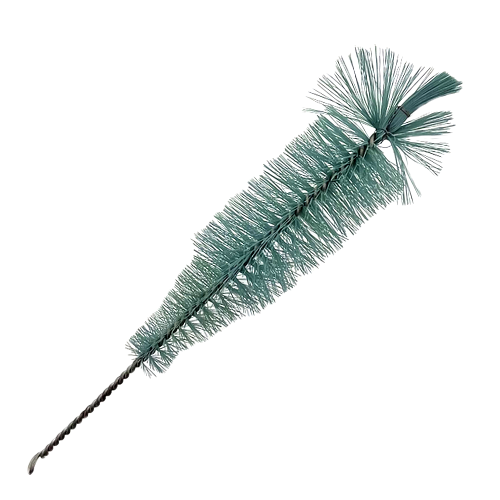 Щітка-йорж 400 мм. з жорсткою ручкою, зелена, фото 1