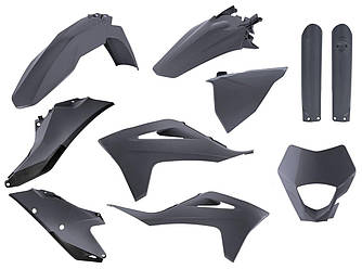 Пластик Polisport ENDURO kit - Gas Gas (21-) (Grey), GasGas