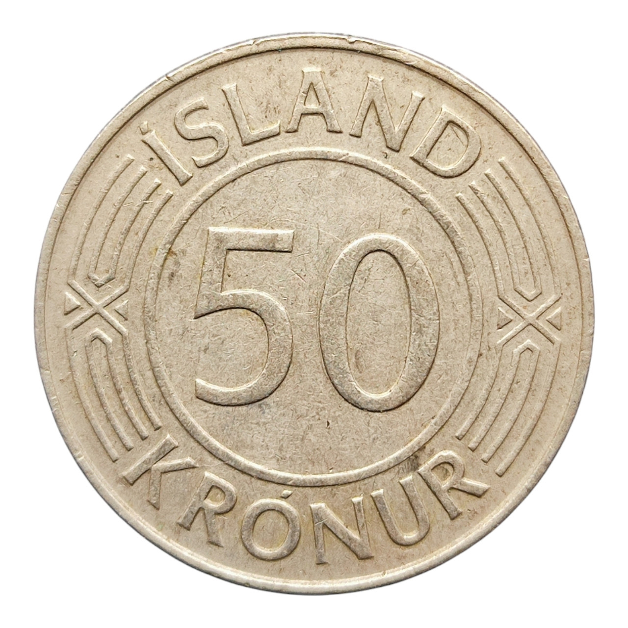 Ісландія 50 крон, 1975